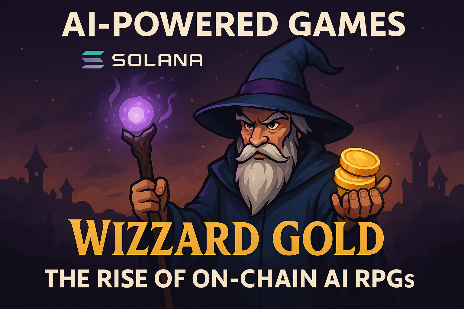 AI-Powered Games on Solana: Wizzard Gold & The Rise of On-Chain AI RPGs
