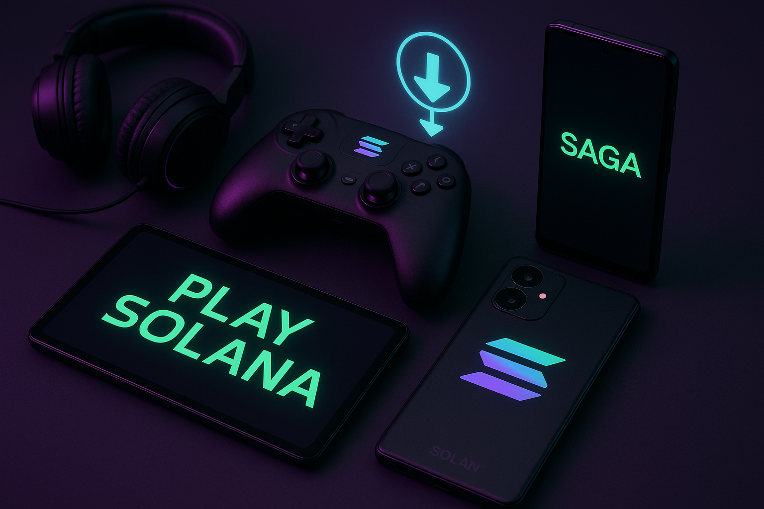 Solana Gaming Devices & Hardware: Play Solana, Saga Phone, and Airdrop Integration