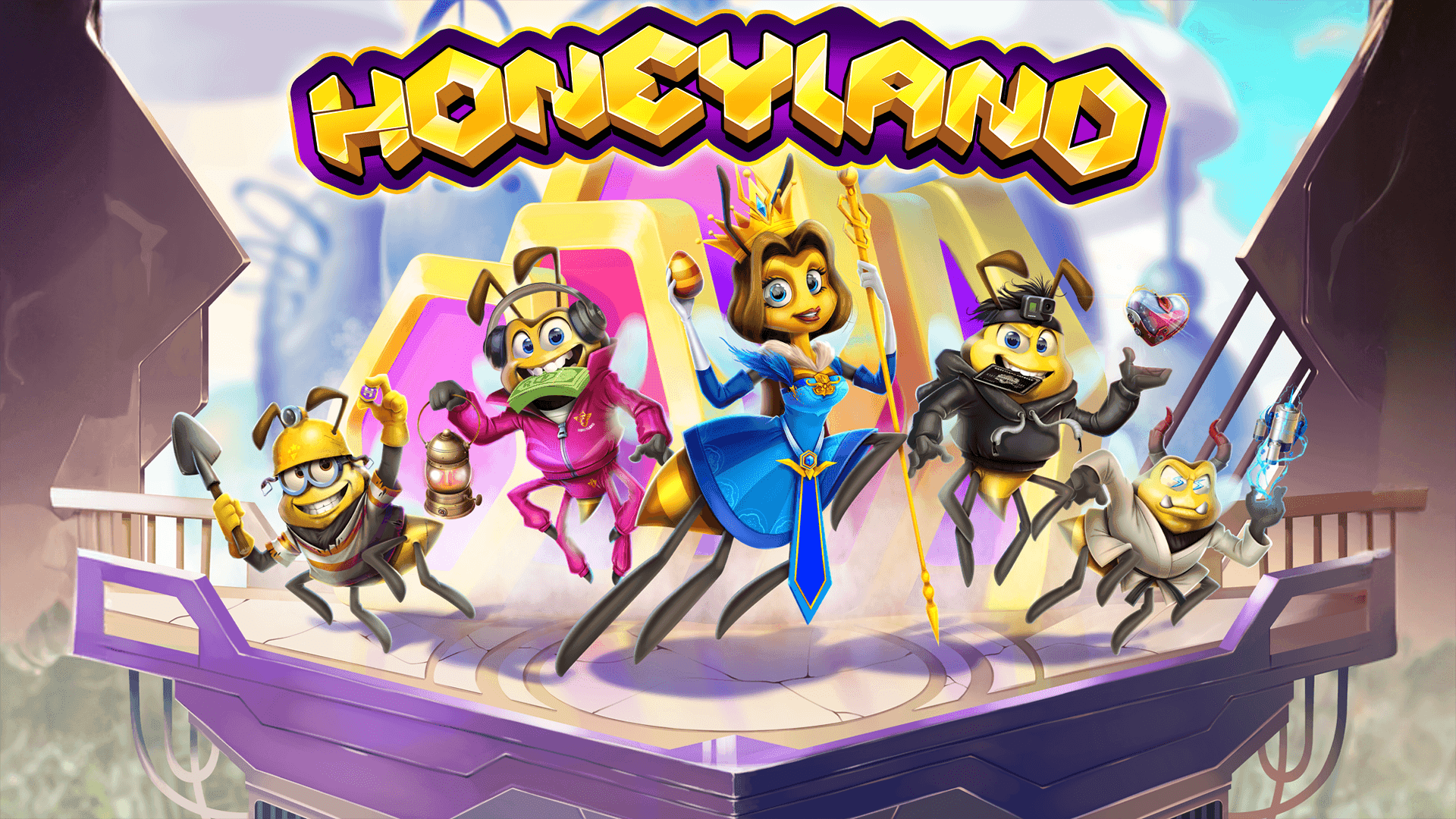 Honeyland Solana NFT bee game screenshot