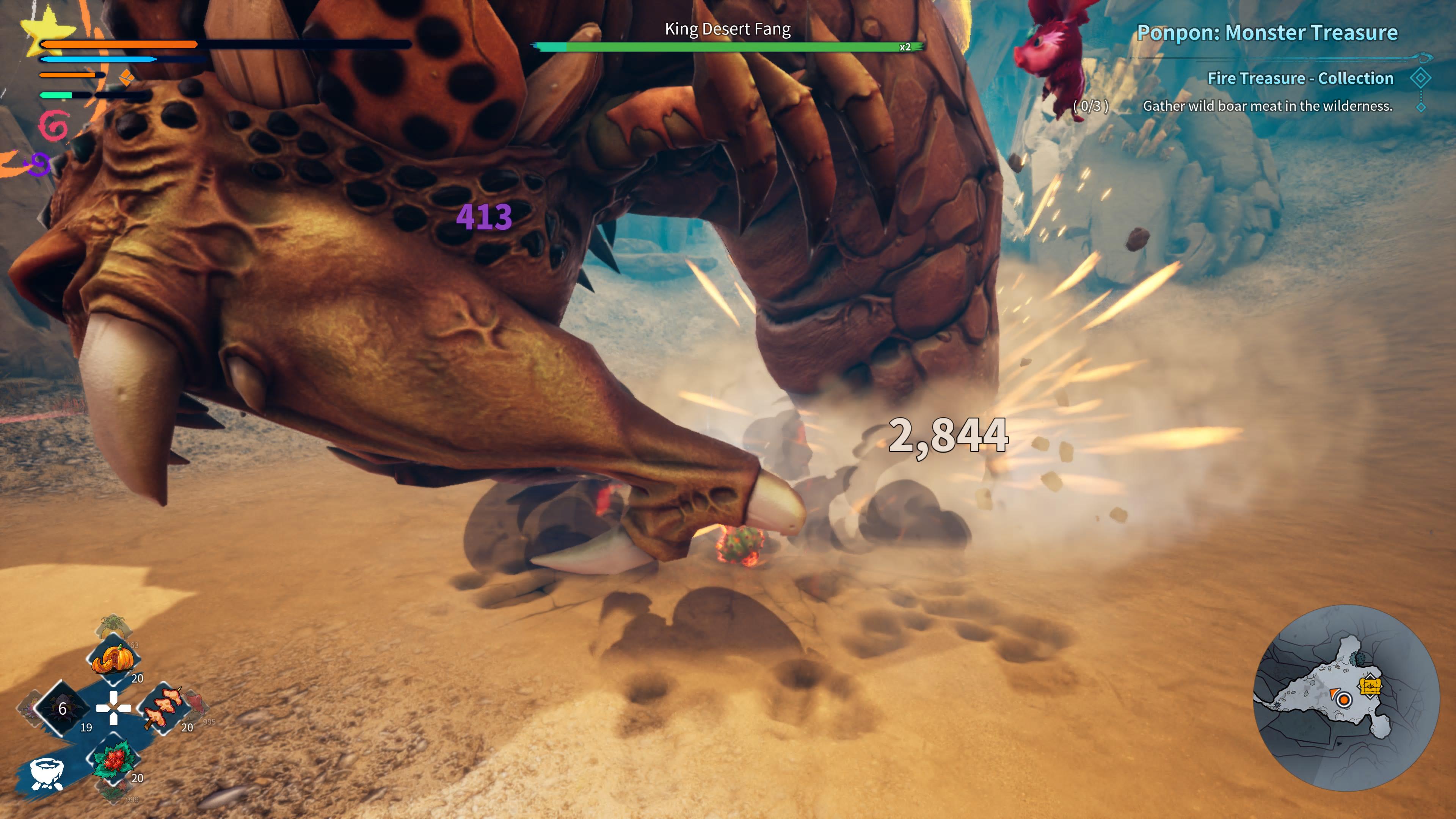 Dynamic screenshot of Knockout Games Solana PvP boxing ring match displaying SOL prize pool rewards in intense player-versus-player battle