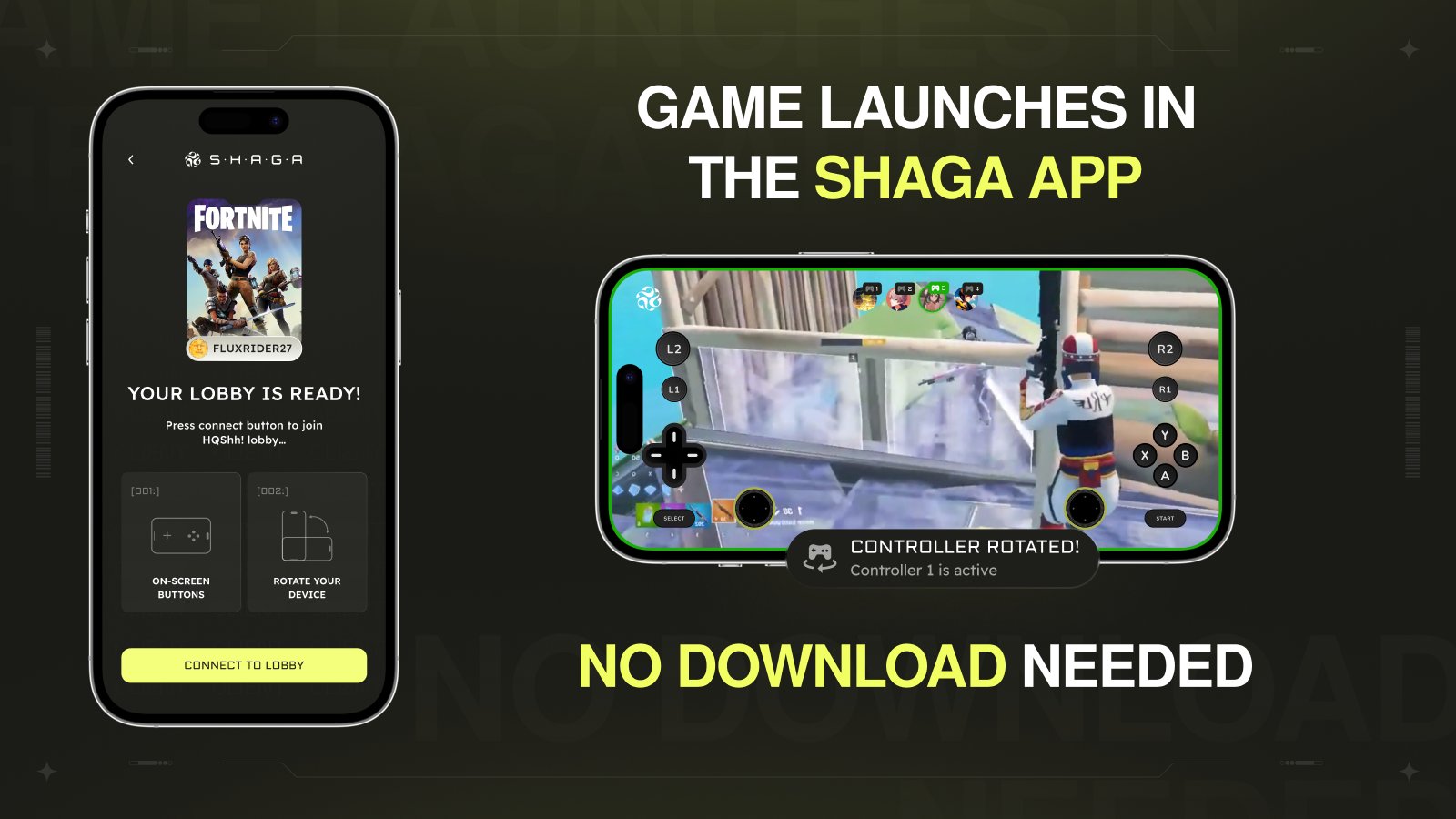 PlayOnShaga cloud gaming Solana