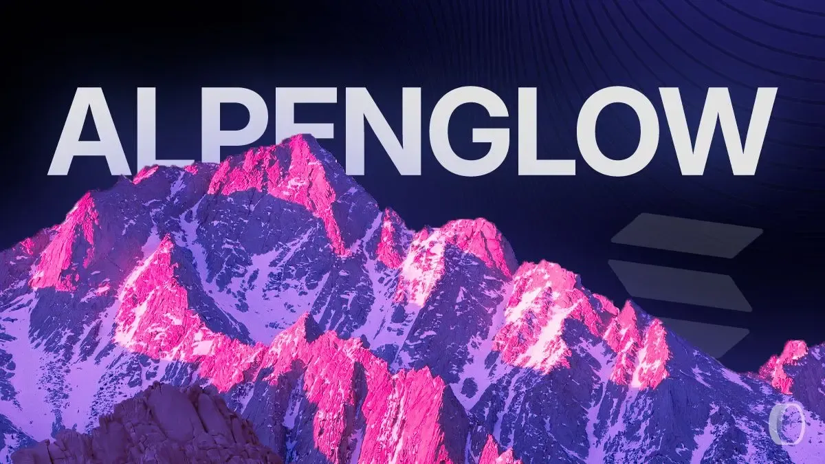 Solana Alpenglow 100ms finality chart
