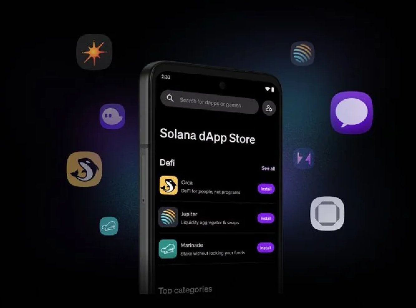 ShapeShift Solana mobile dApp interface