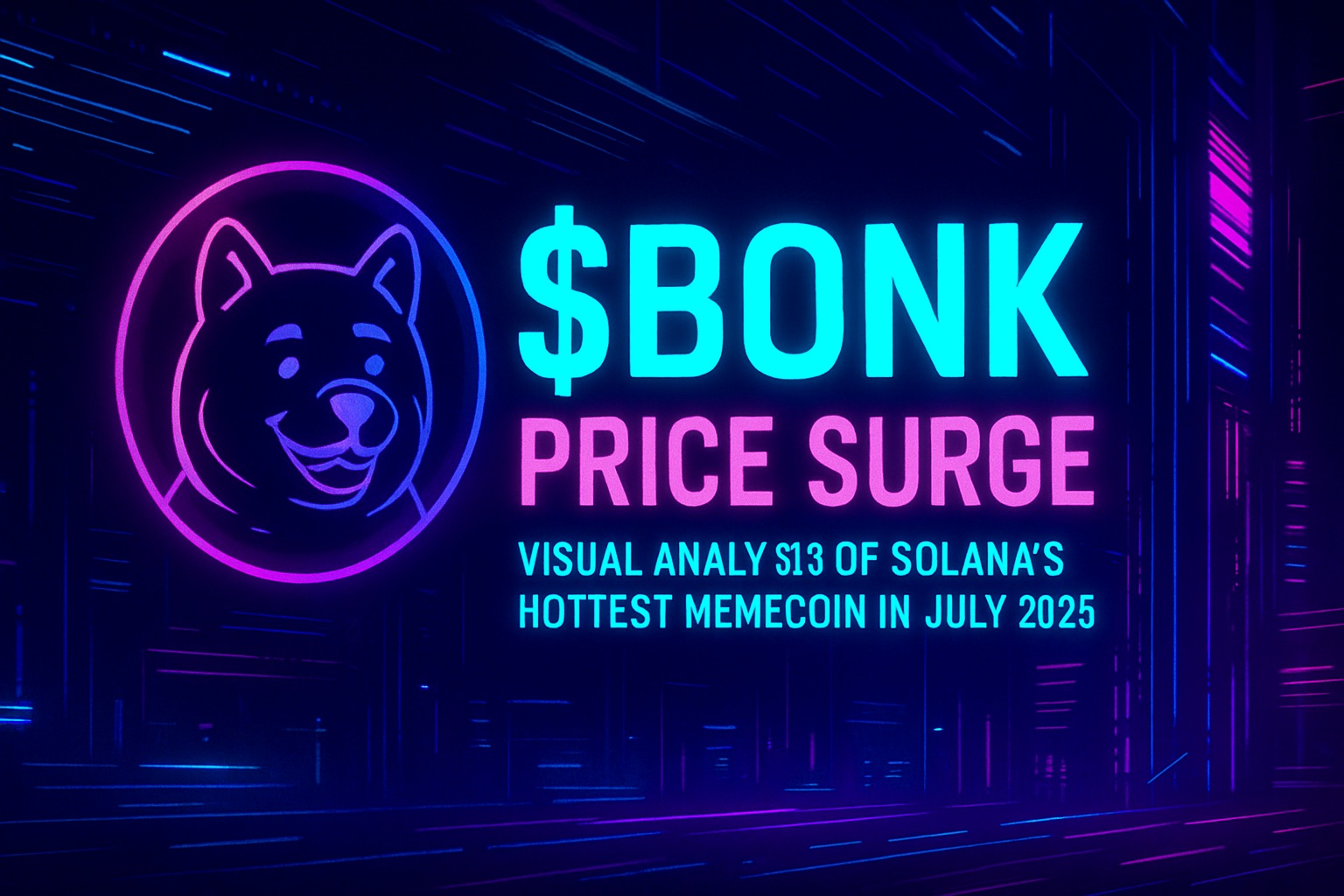 $BONK Price Surge: Visual Analysis of Solana's Hottest Memecoin in July 2025