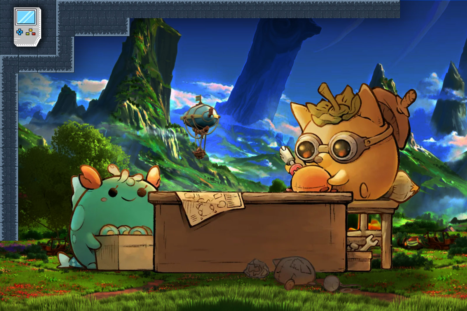 Axie Rescue Solana game screenshot