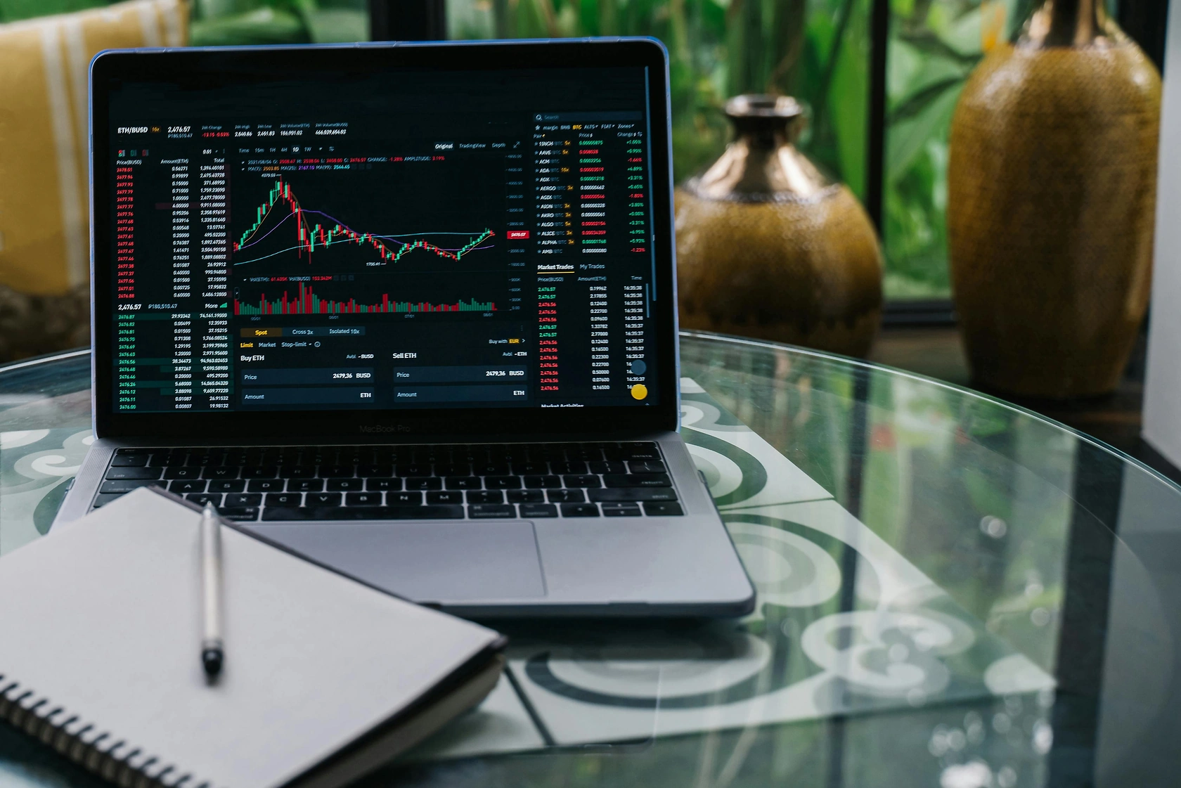 Institutional trading on Solana blockchain