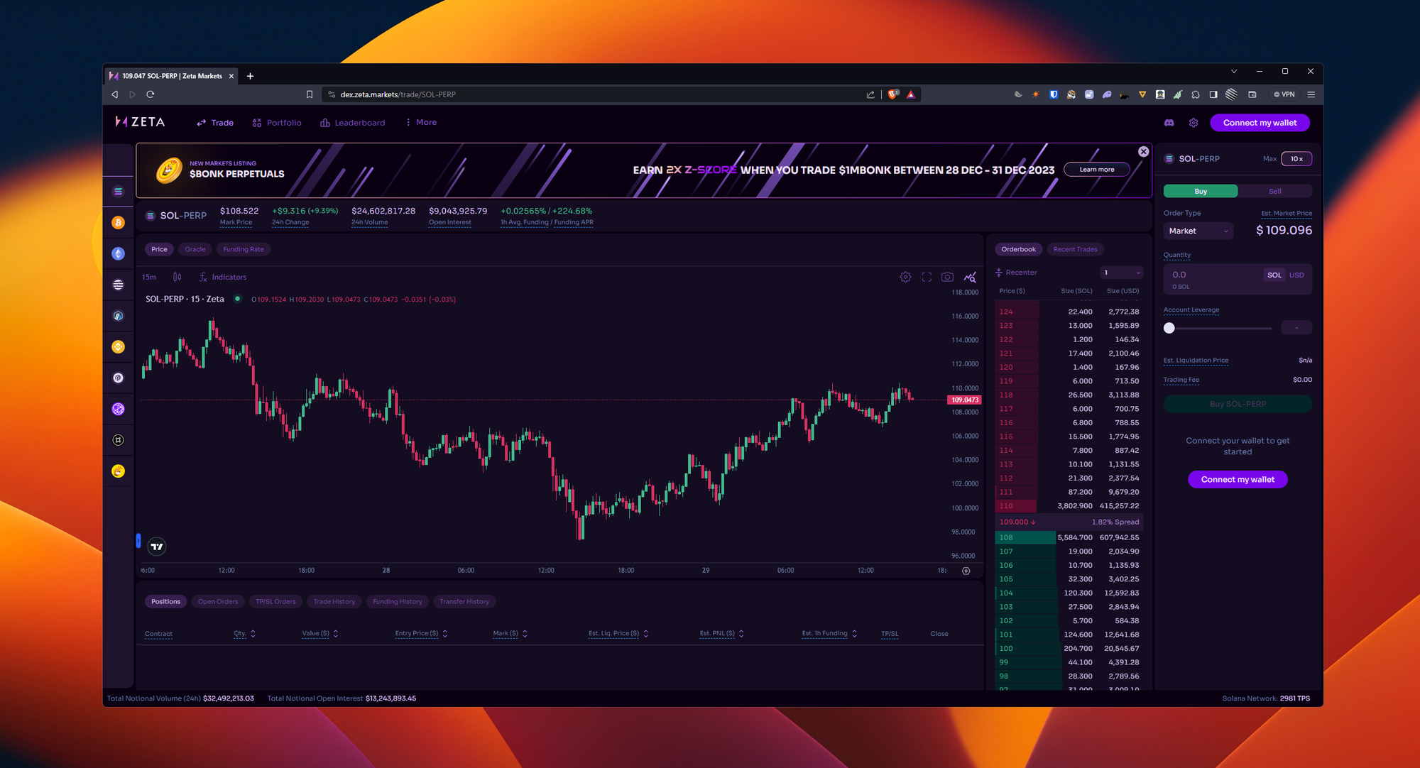 Jupiter Solana perpetual DEX interface leverage trading
