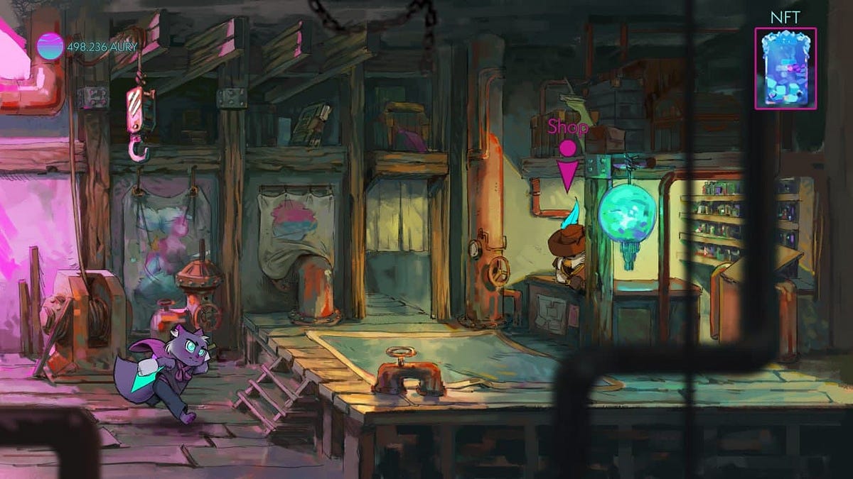 Aurory Solana game official artwork