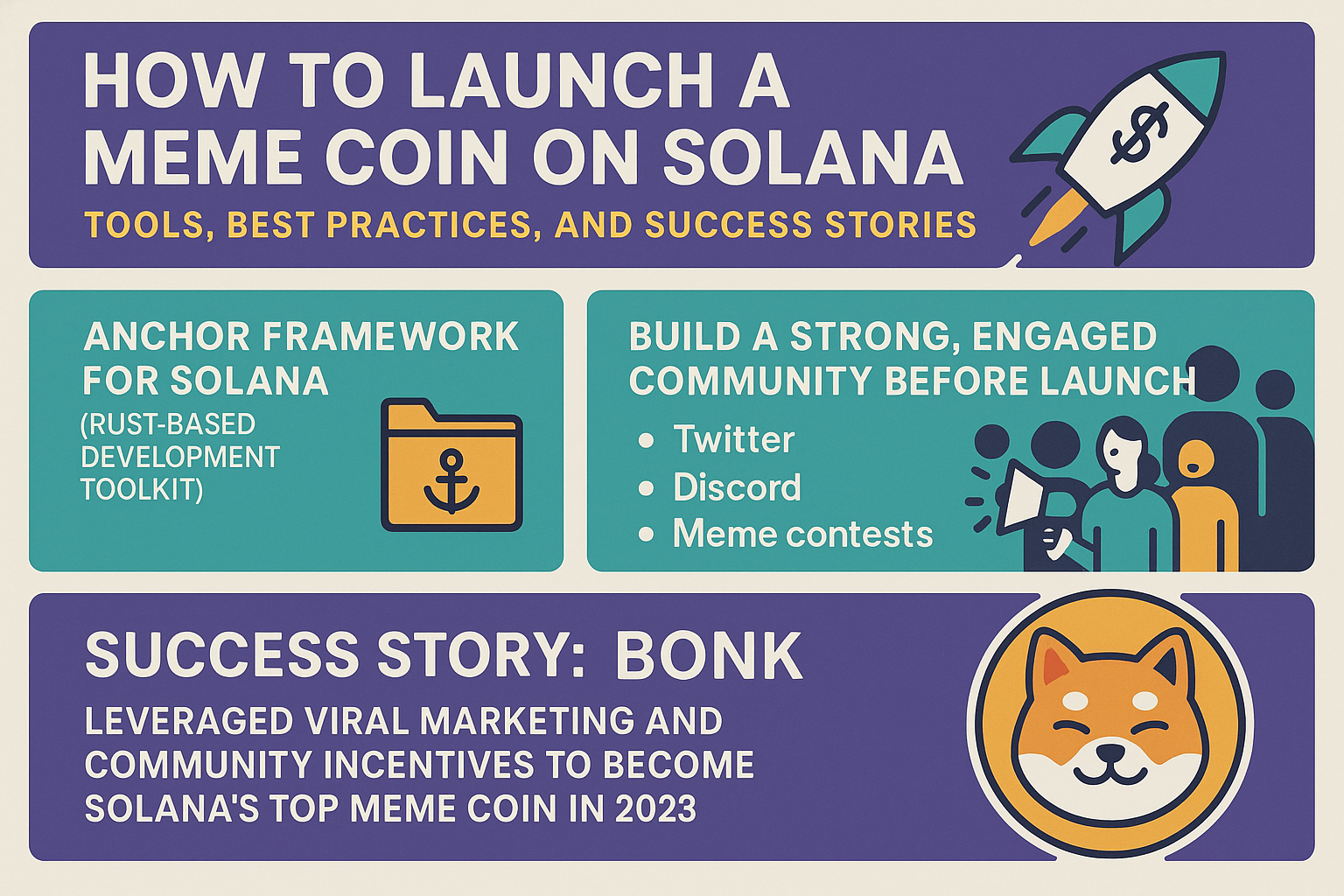 How to Launch a Meme Coin on Solana: Tools, Best Practices, and Success Stories