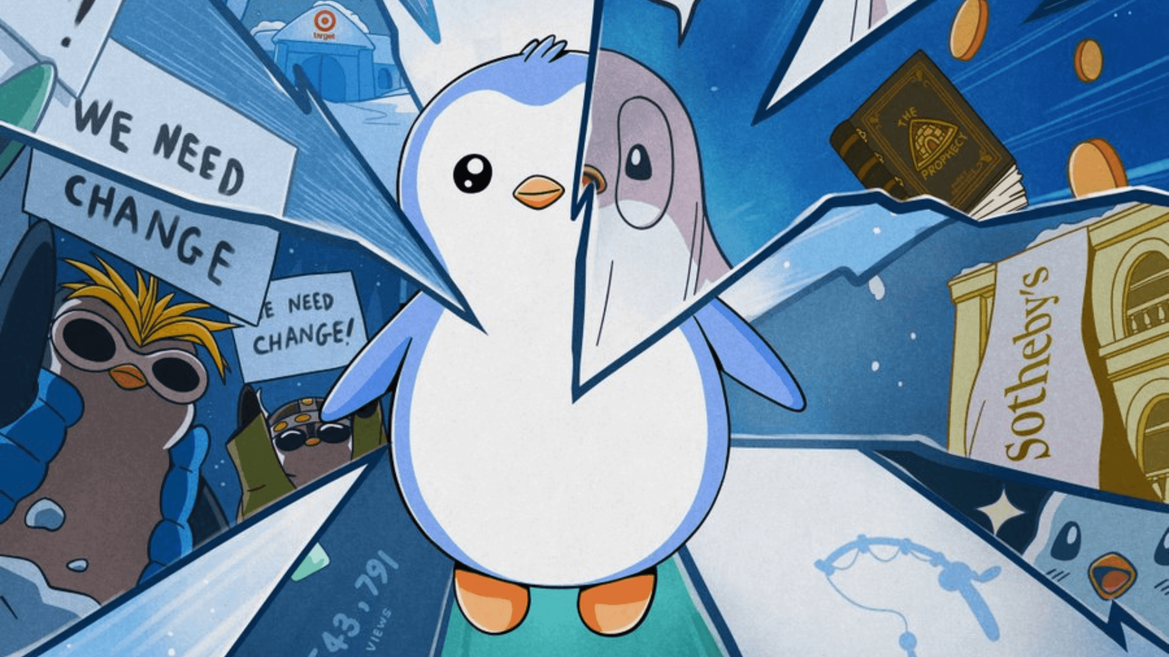 Pudgy Penguins Solana PENGU token