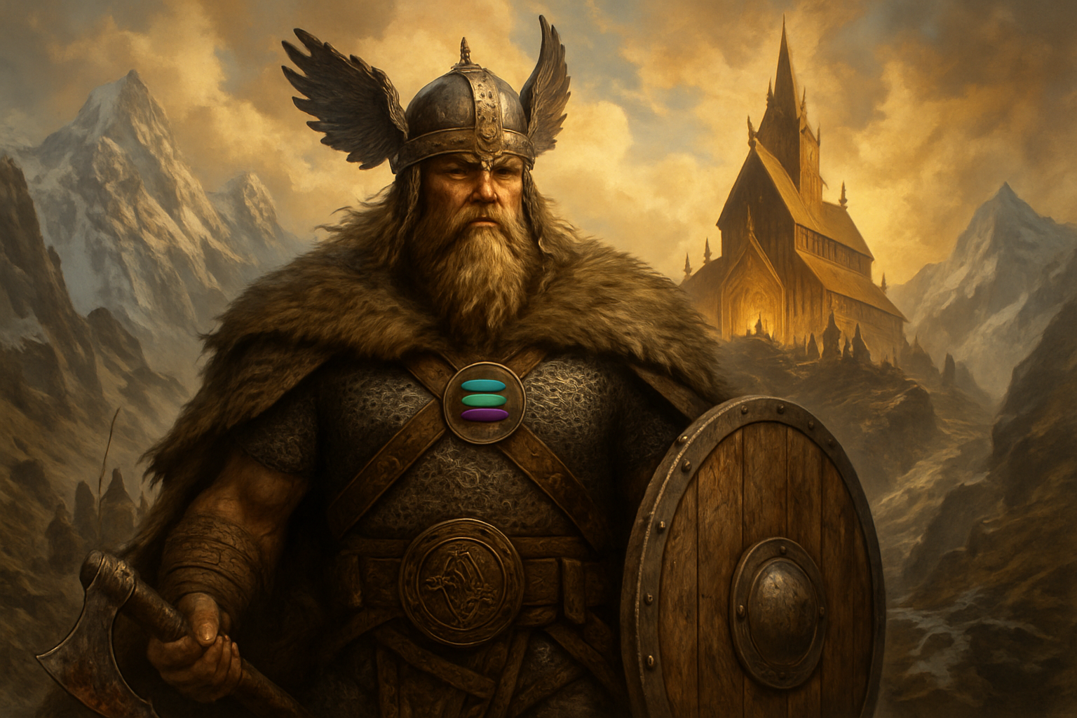 Valhalla Solana Viking warrior