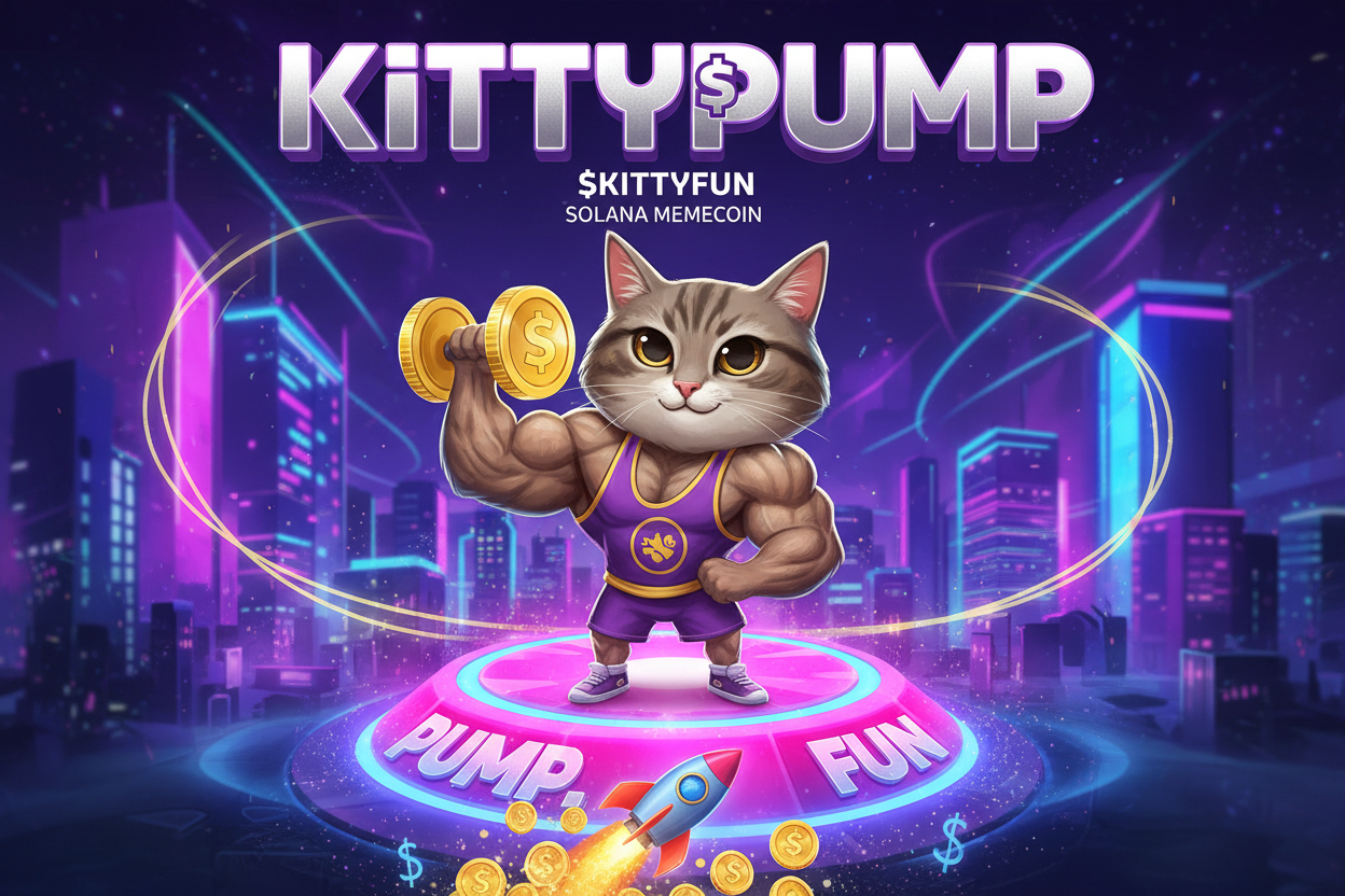 KittyPump $KITTYFUN Solana memecoin kitty Pump.fun