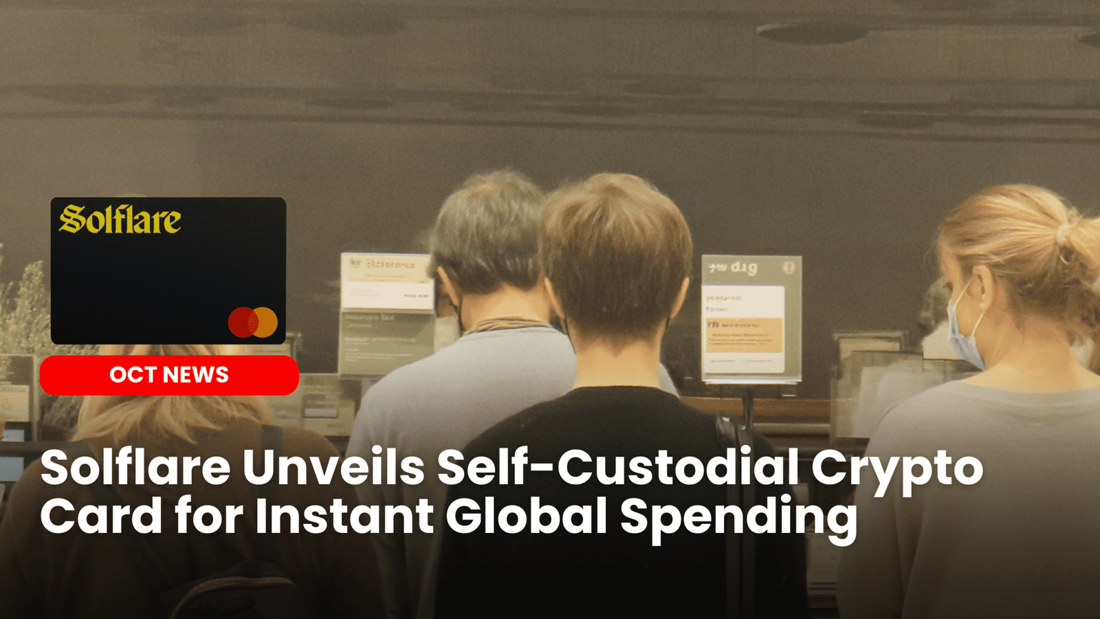 Solflare Debit Card Mastercard Solana