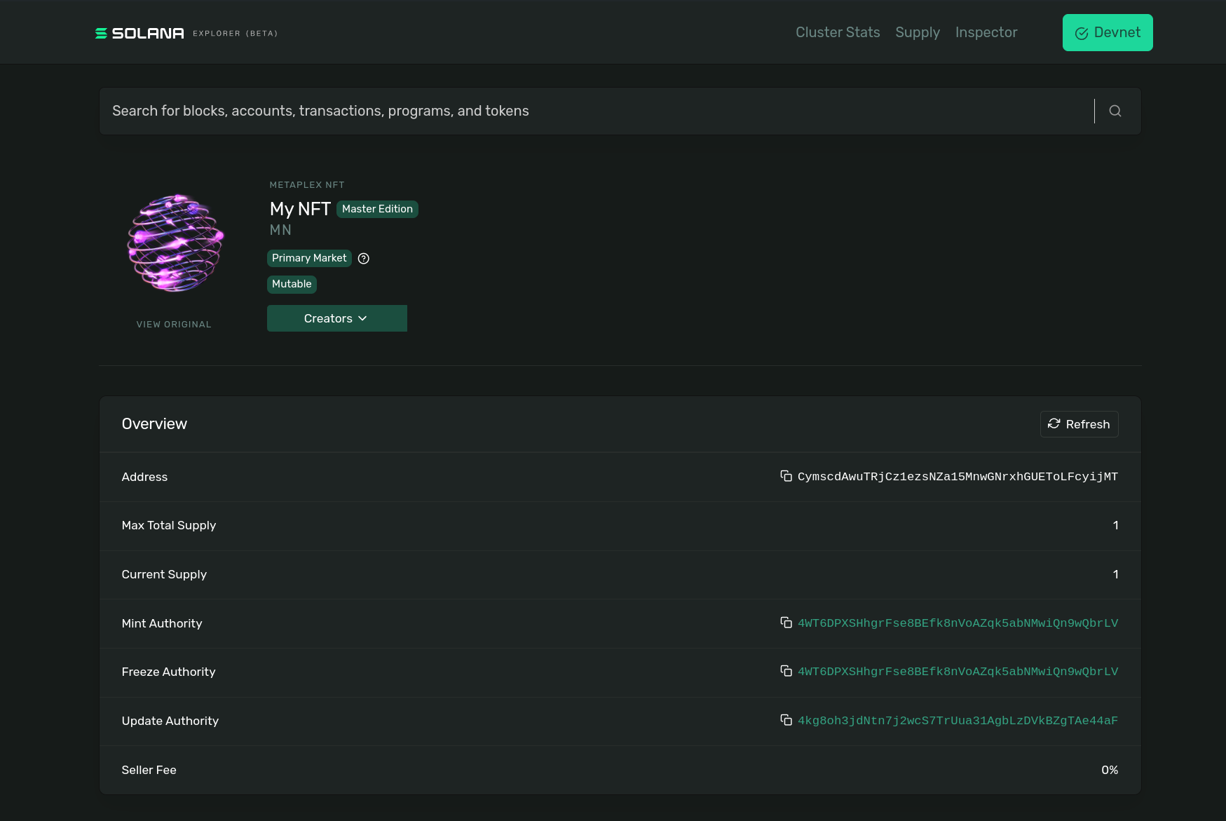 Metaplex Genesis configurable token launch interface