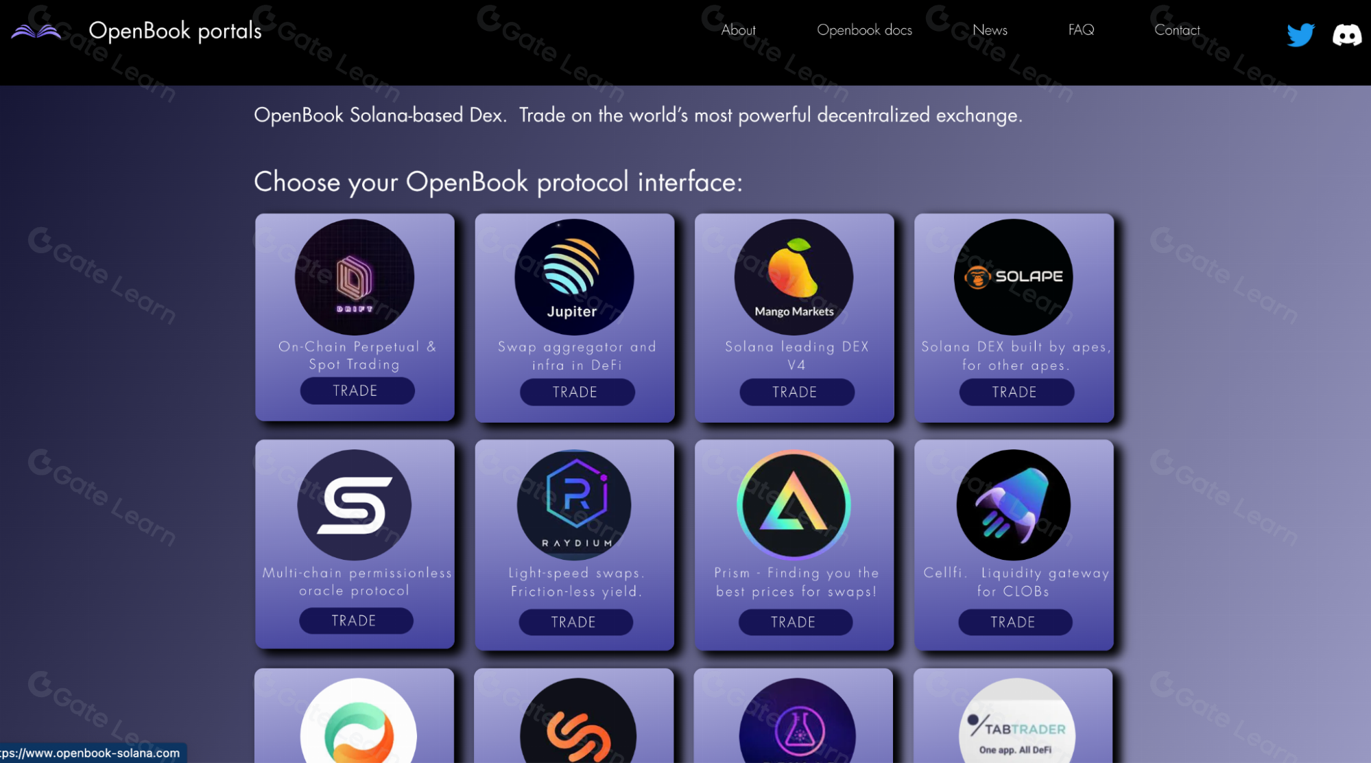 OpenBook Solana DEX platform